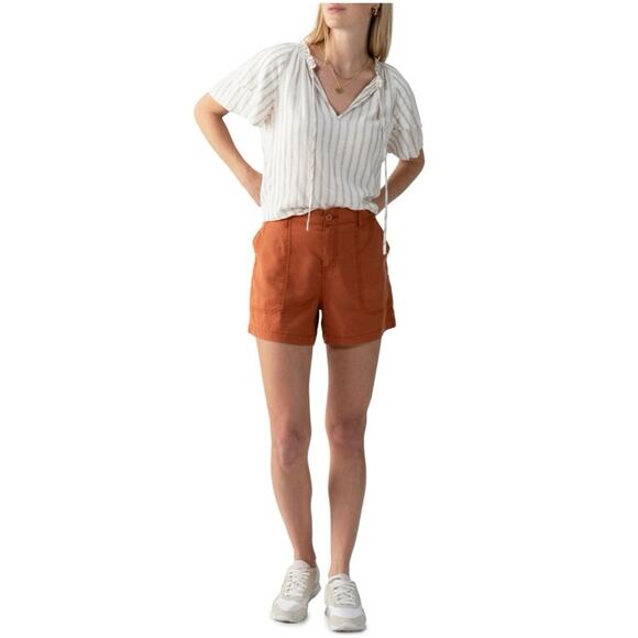 Social Standard By Sanctuary Mid Rise Fortune Tencel Short XXL NWT - Picture 6 of 9